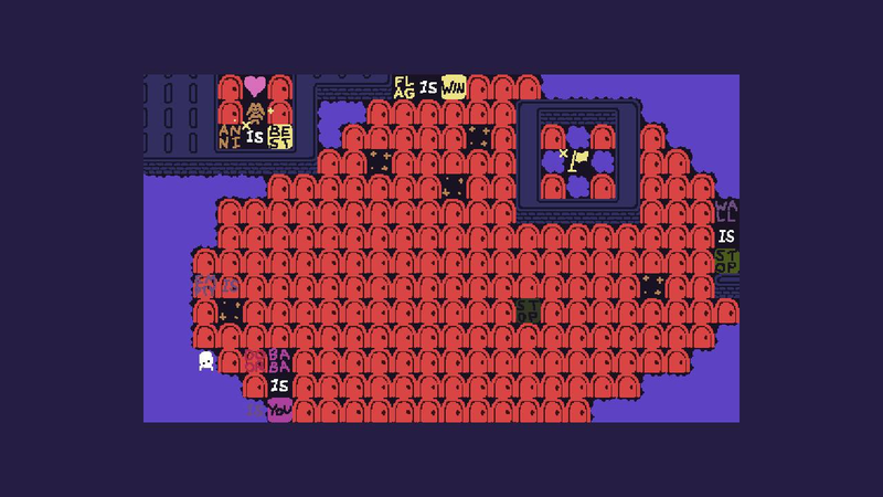 Illustration for article titled Baba Is You Is A Brilliant Puzzle Game
